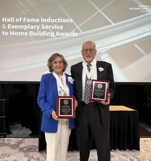 Chuck and Emma 2025 NAHB Exemplary Service Award