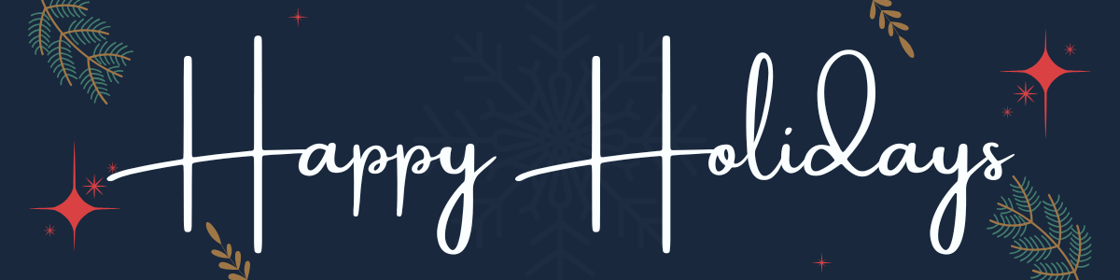 Happy Holidays Banner 2024