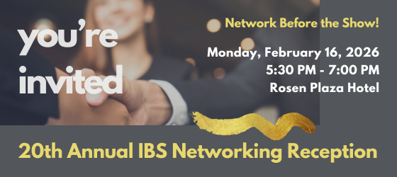 IBS Reception 2026 Ad