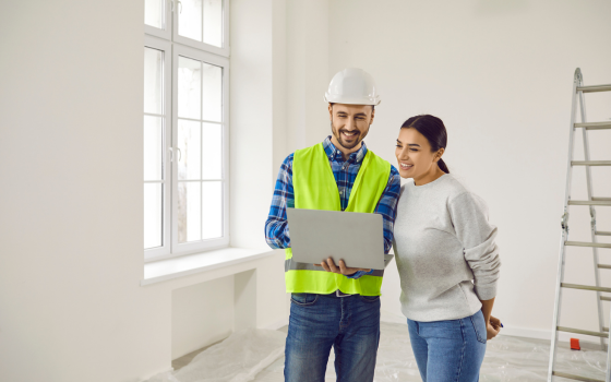 Superintendent and homebuyer